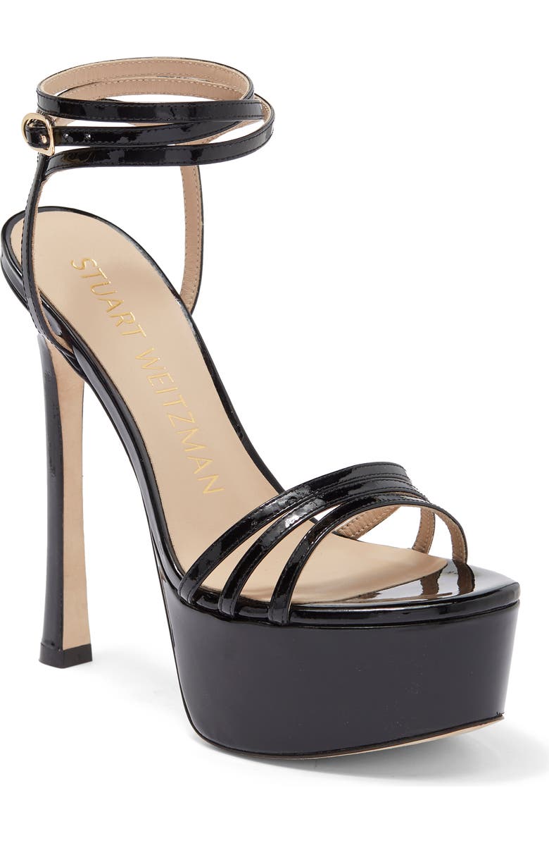 Stuart Weitzman Soirée 145 Platform Sandal, Main, color,