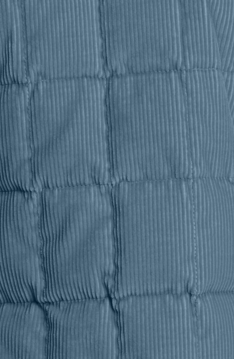 Moncler Grenoble Nangy Quilted Corduroy Down Shirt Jacket, Alternate, color,