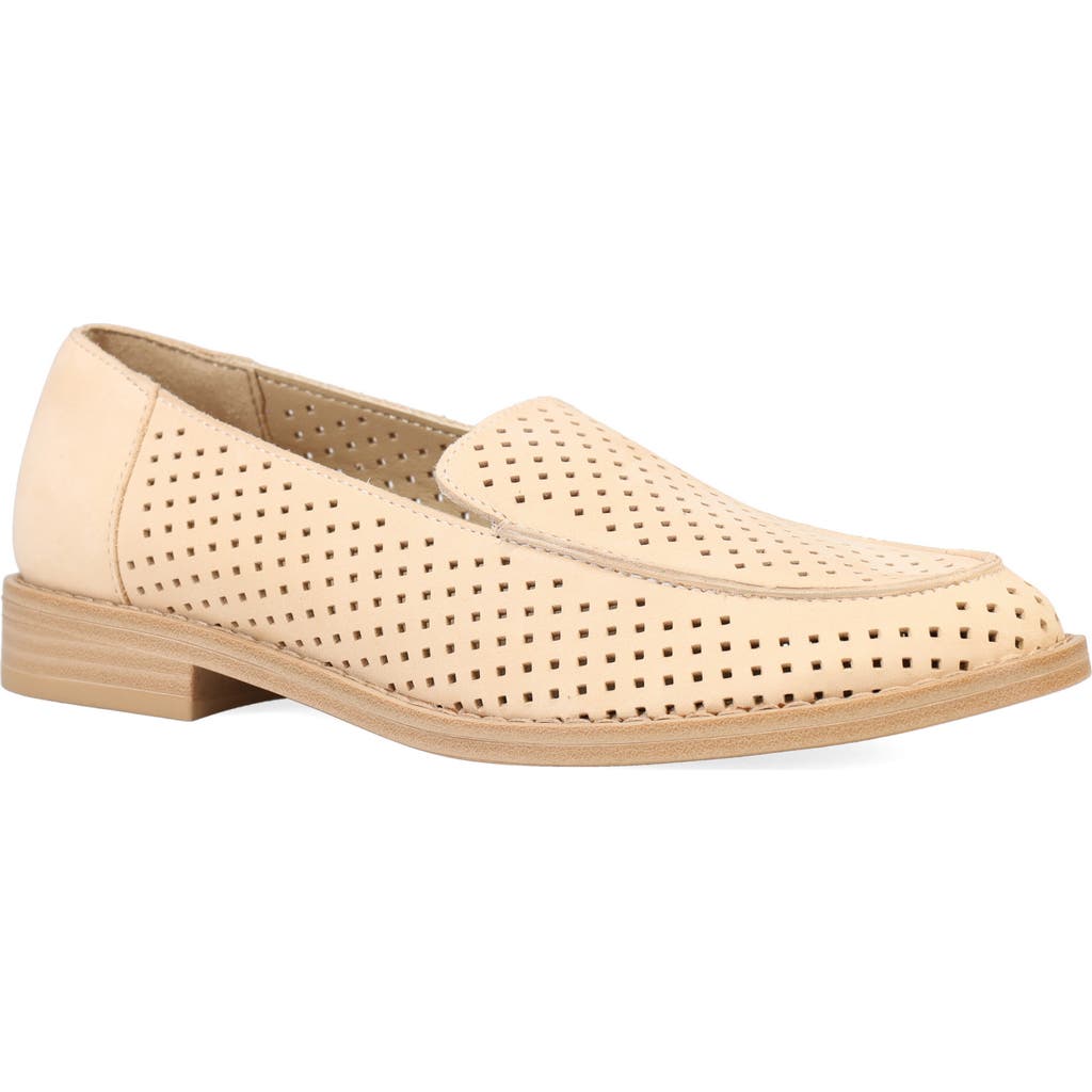 Eileen Fisher Abode Leather Loafer In Brown
