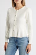 Sam Edelman Keegan Peplum Cardigan