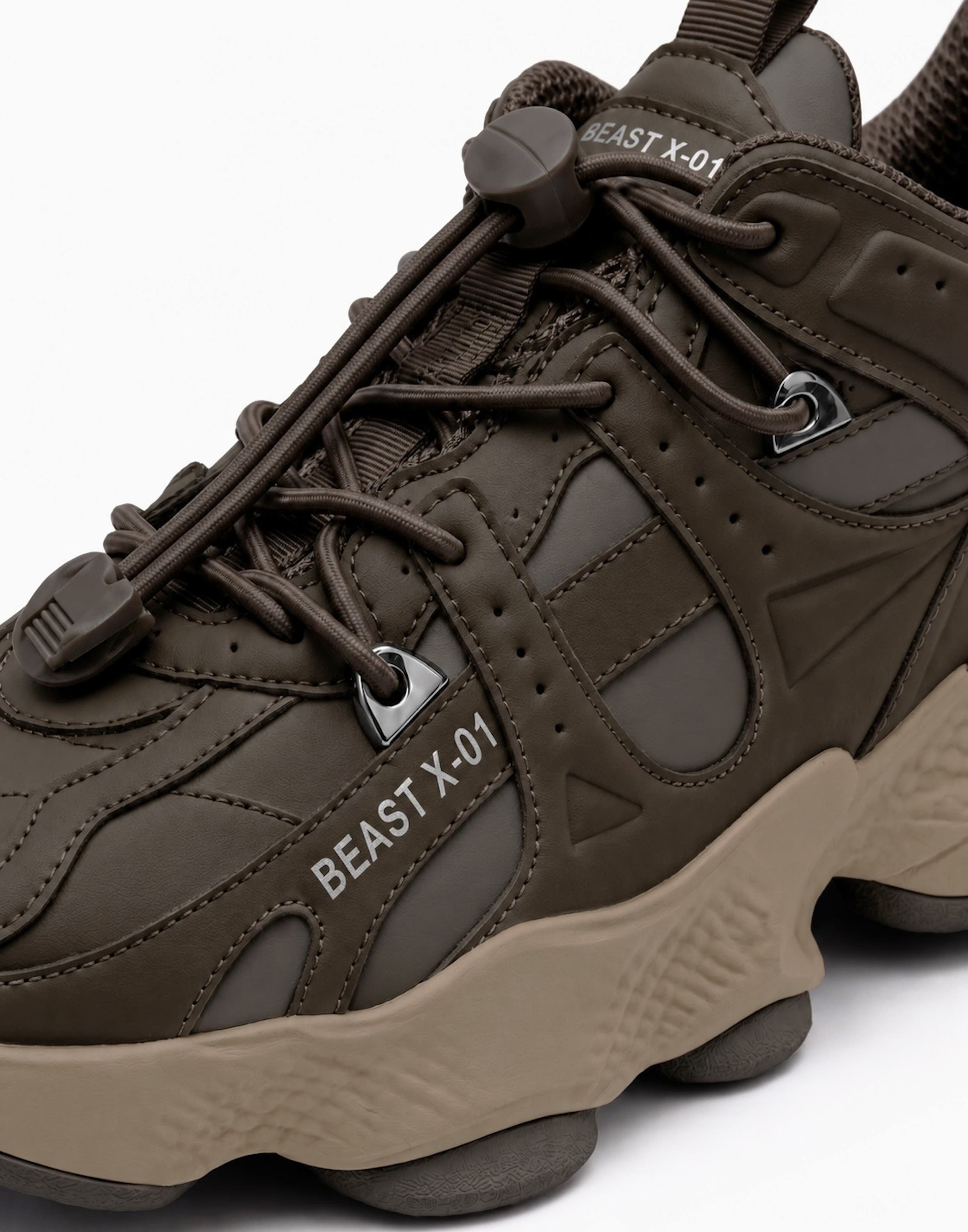 Runner Beast X-01 Nappa Unisex, Alternate, color, darkbrown