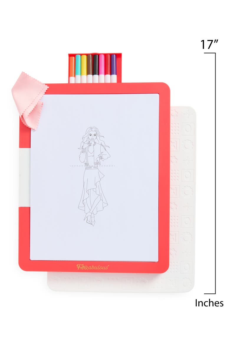 Fashion Designer LED Toy Set, Alternate, color, RED