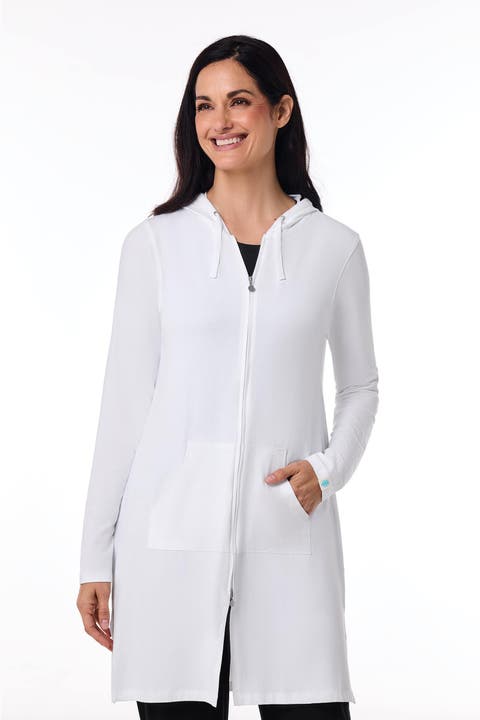 Women's Cabana Long Zip-Up Hoodie, UPF 50+ Sun Protection