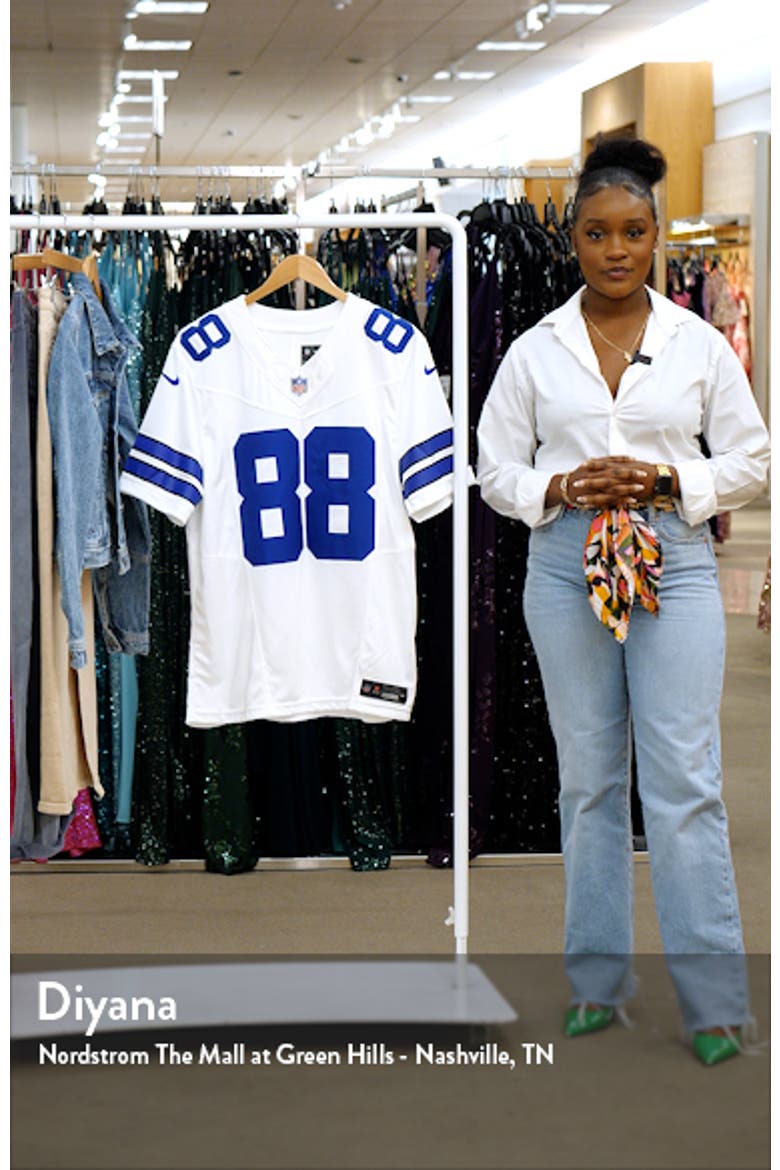 Women's Nike CeeDee Lamb White Dallas Cowboys 2nd Alternate Game Jersey video