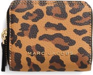 Marc Jacobs Groove Mini Leopard Print Wallet