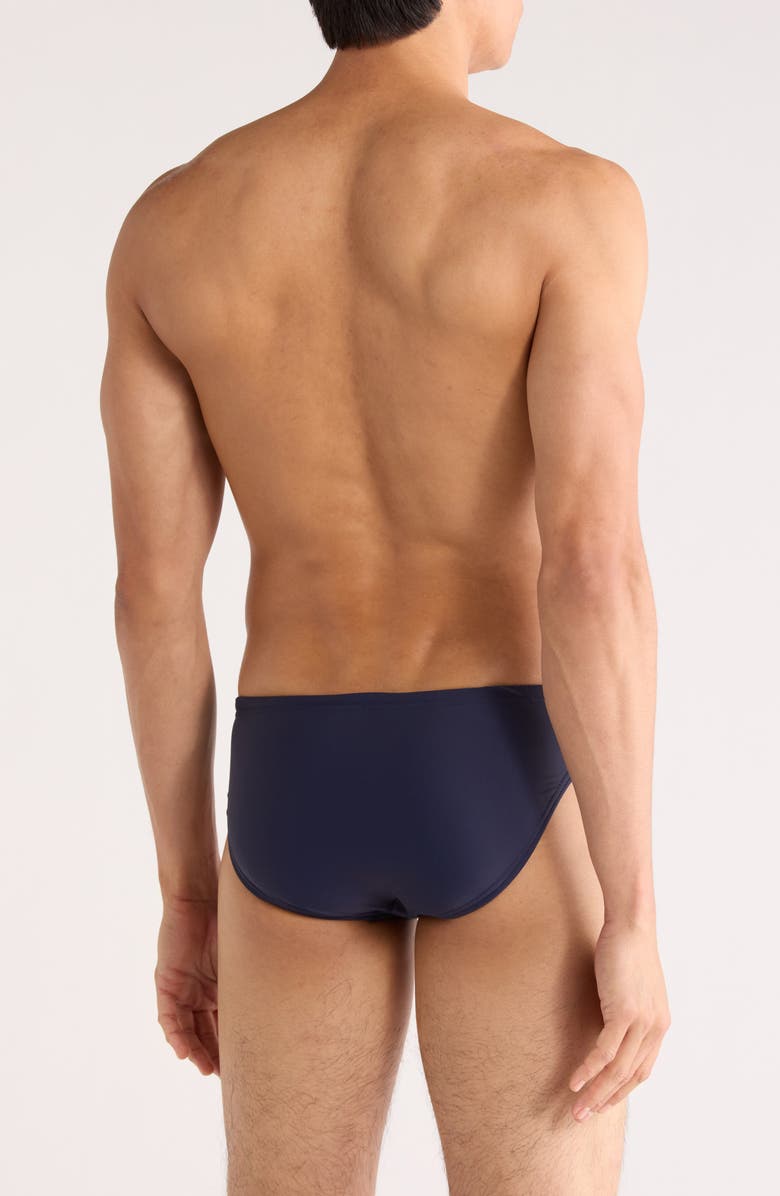 Speedo<sup>®</sup> Colorblock Performance Swim Briefs, Alternate, color, Navy