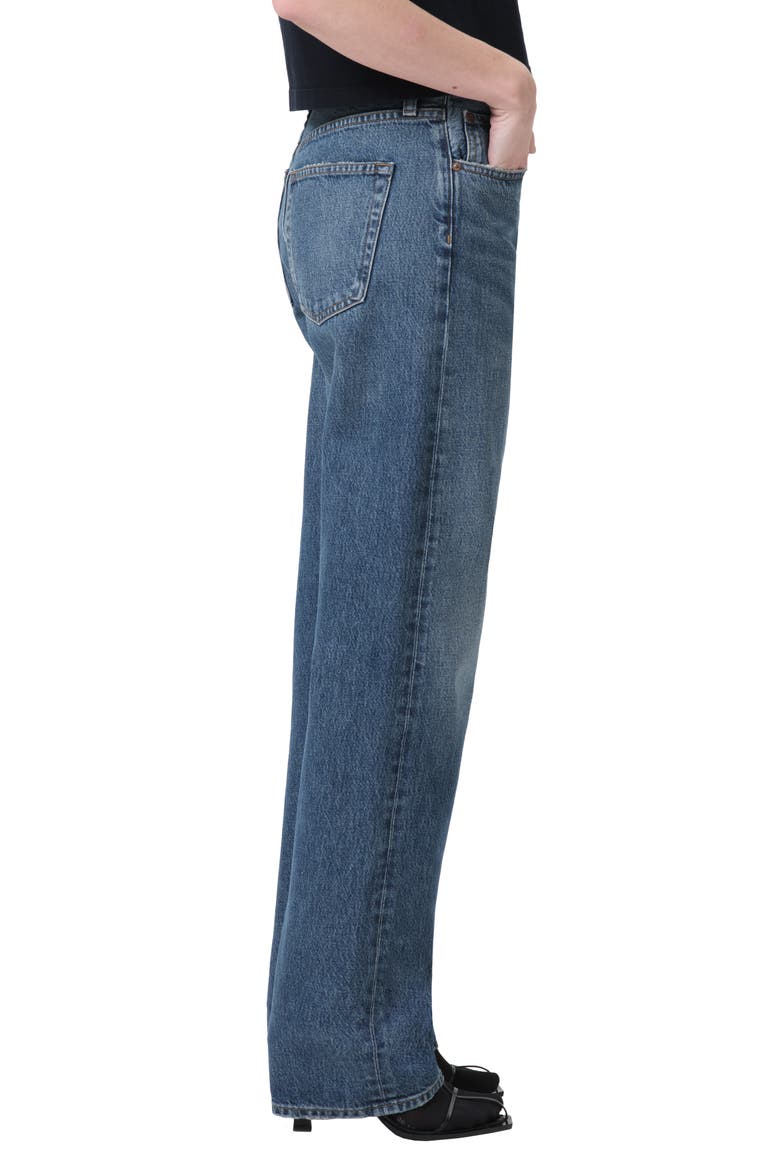 Kelly Ultrahigh Waist Straight Leg Jeans, Alternate, color, ESSENCE