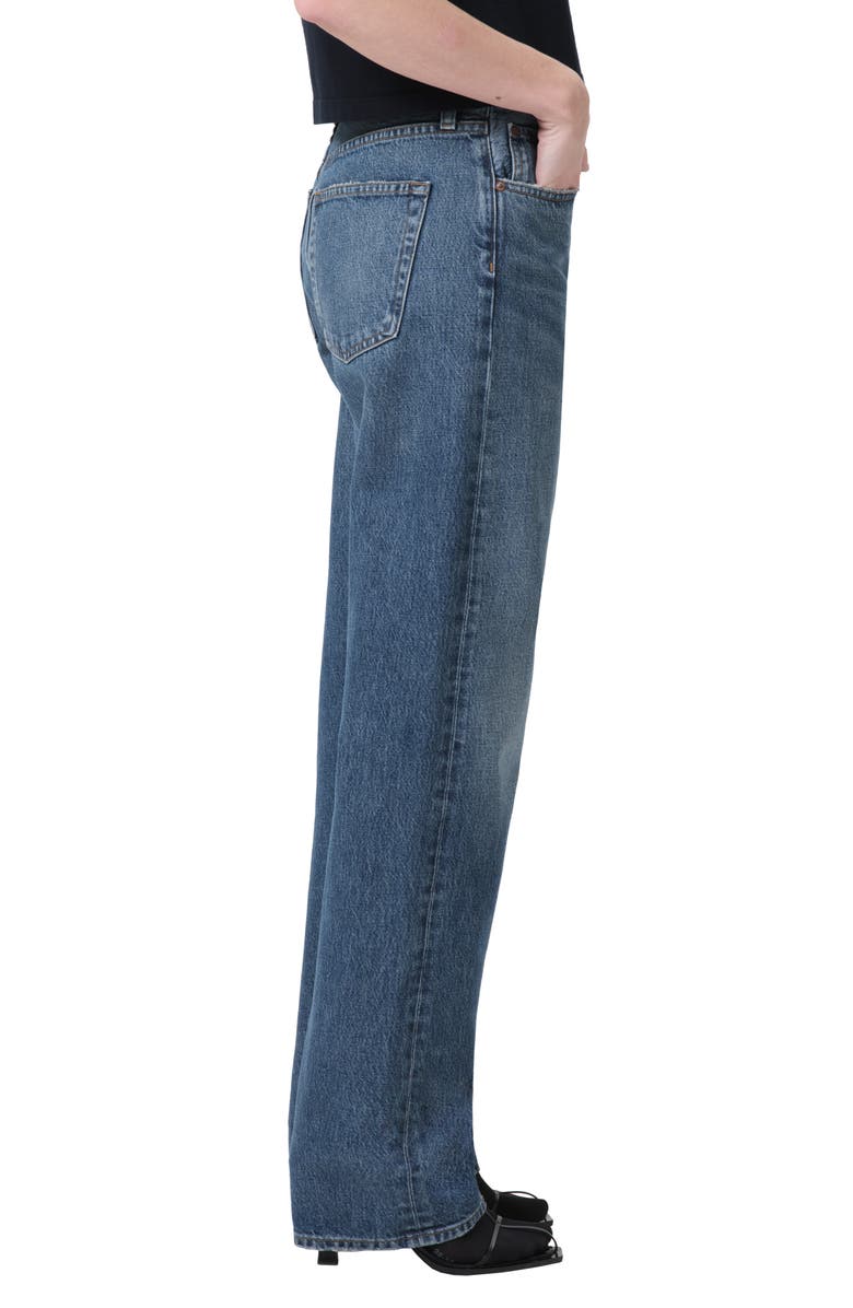 AGOLDE Kelly Ultrahigh Waist Straight Leg Jeans, Alternate, color, Essence