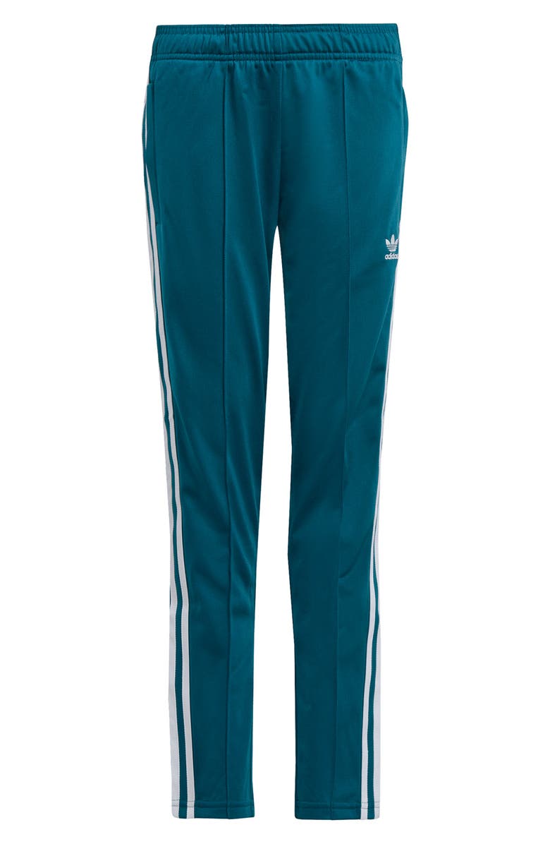 adidas Zip Hem Recycled Polyester Track Pants, Main, color, 