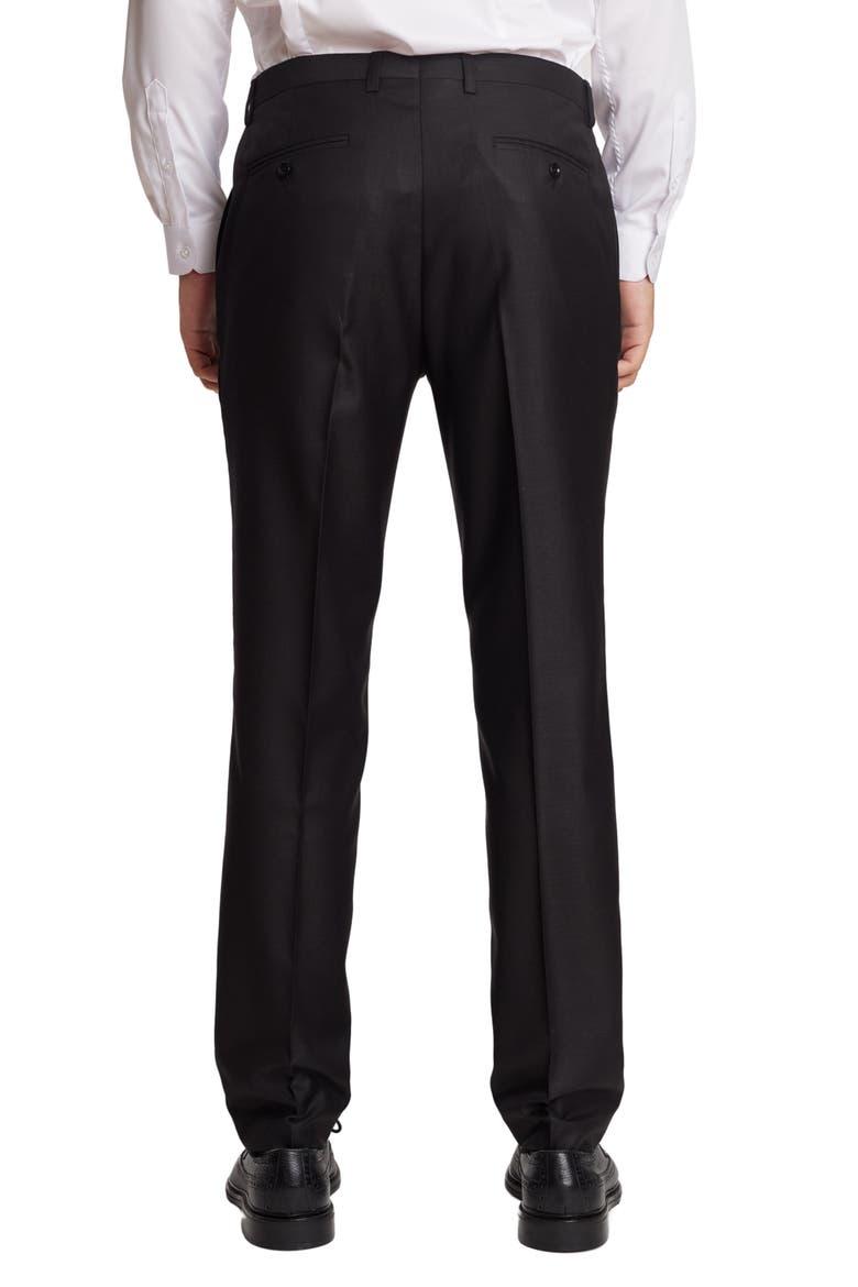 Modern Fit Downing Dress Pants, Alternate, color, SOFT BLACK SHARK