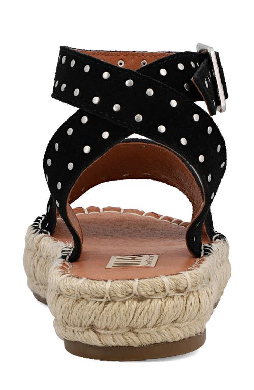 Mia Diosa Ankle Strap Sandal In Black