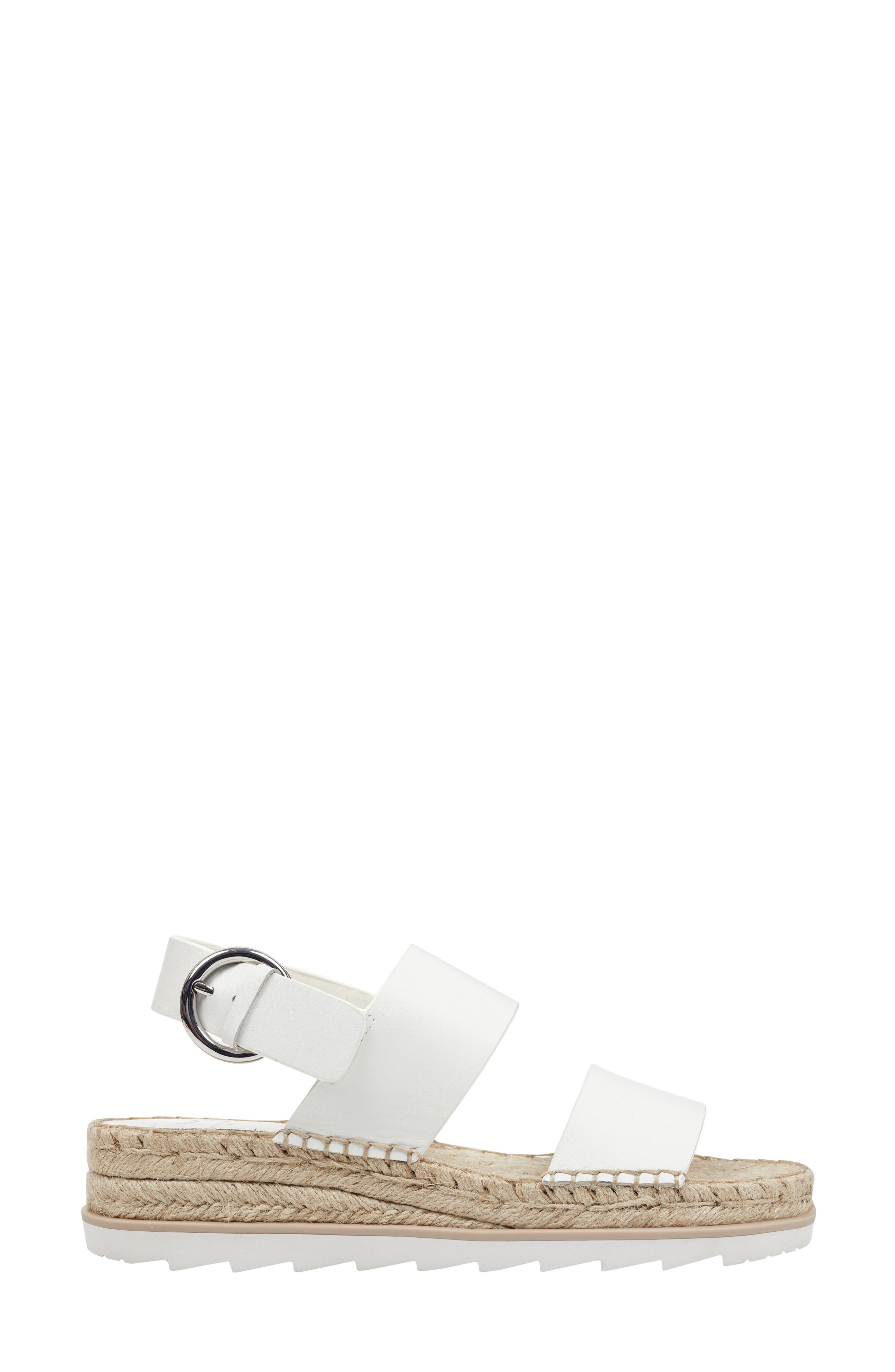 Phebe 2 Espadrille Sandal, Alternate, color, WHITE LEATHER