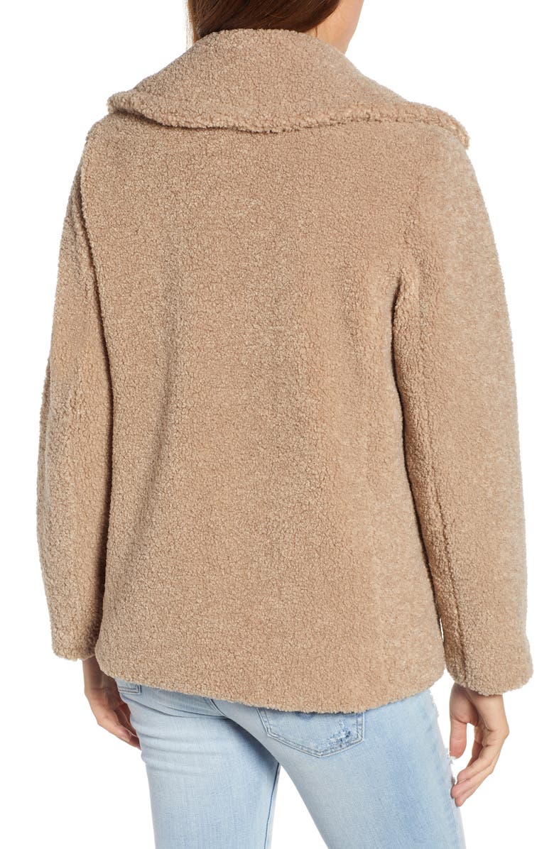 Kensie Teddy Bear Coat, Alternate, color, 