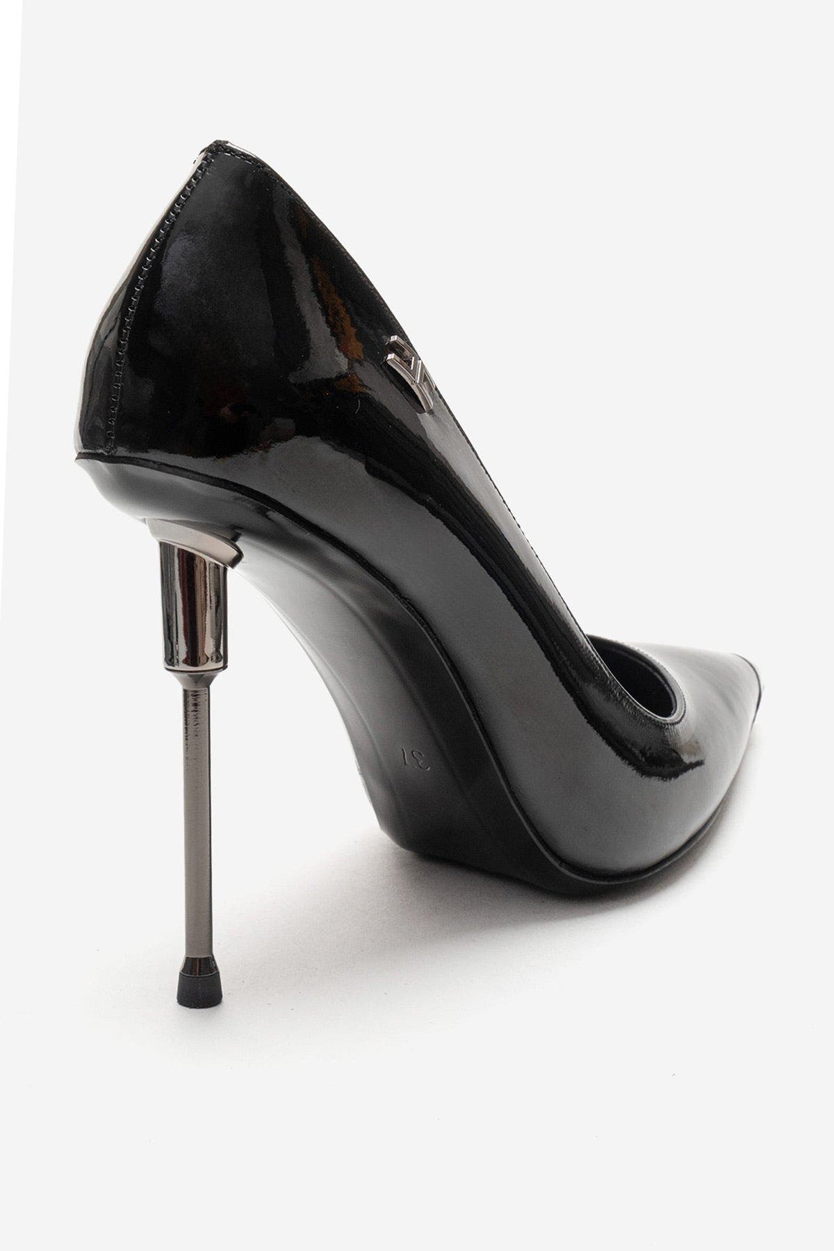 Prologue Shoes Carlas Stiletto Pump, Alternate, color, Black Patent