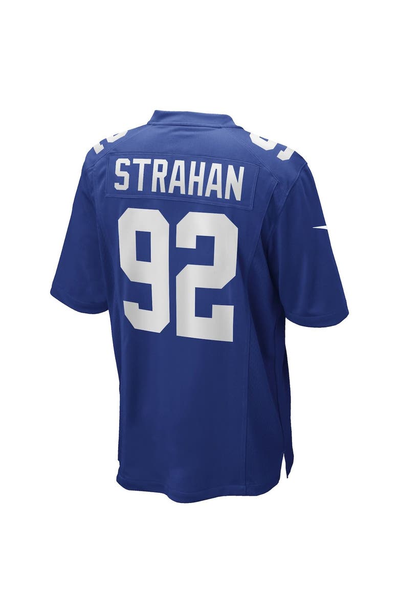 Nike Men's Nike Michael Strahan Royal New York Giants Game Retired Player Jersey, Alternate, color, 