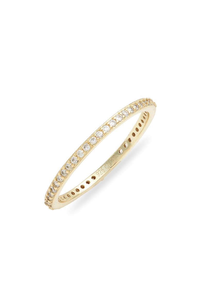 The M Jewelers The M Essential Pavé Band, Main, color, Gold