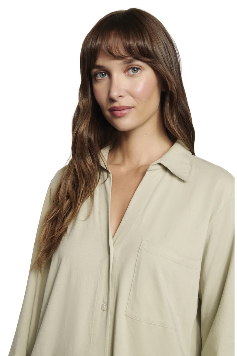 Organic Pima Cotton Pajamas, Alternate, color, SANDSTONE