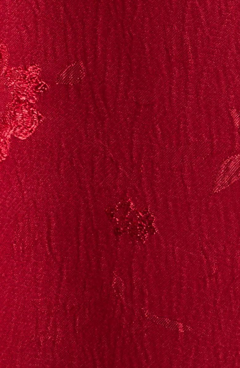 Sister Jane Carnival Hearts Puff Sleeve Midi Dress, Alternate, color, Red