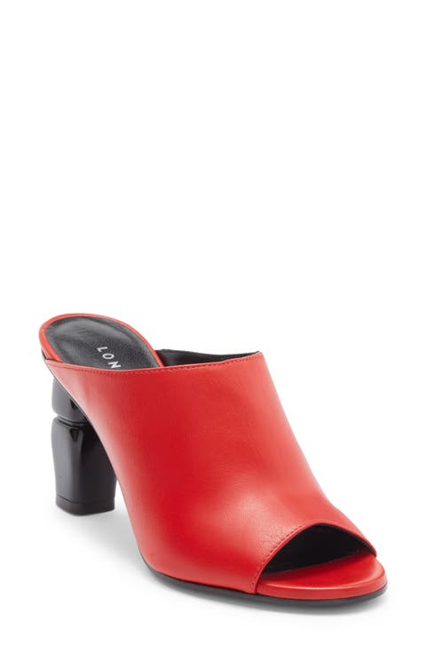 Open Toe Leather Sandal (Women)