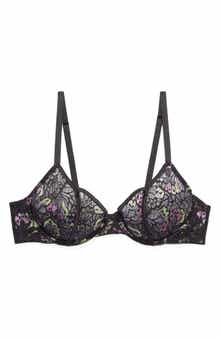 SAVAGE X FENTY Butterfly Wings Unlined Lace Tulip Cup Bra