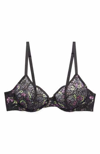 SAVAGE X FENTY Butterfly Wings Unlined Lace Tulip Cup Bra
