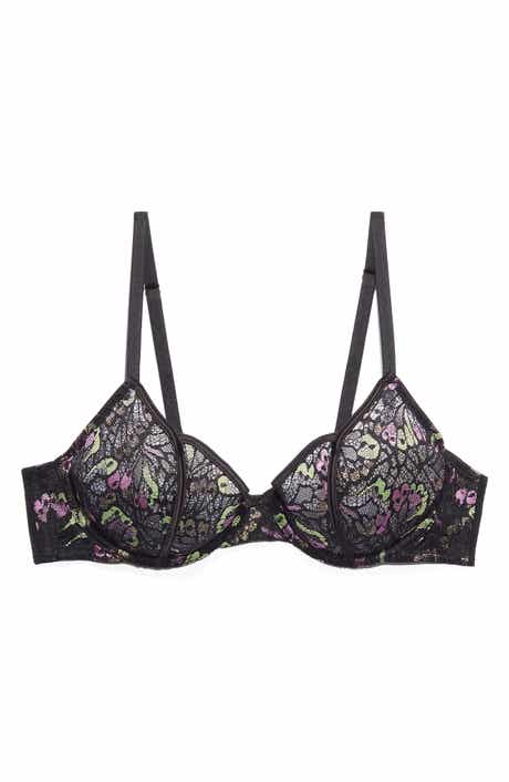 SAVAGE X FENTY Butterfly Wings Unlined Lace Tulip Cup Bra