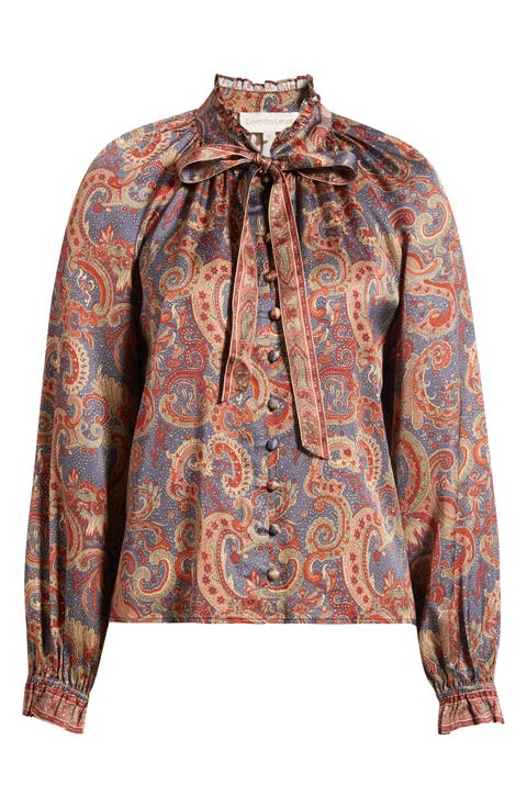 Arden Tie Neck Blouse