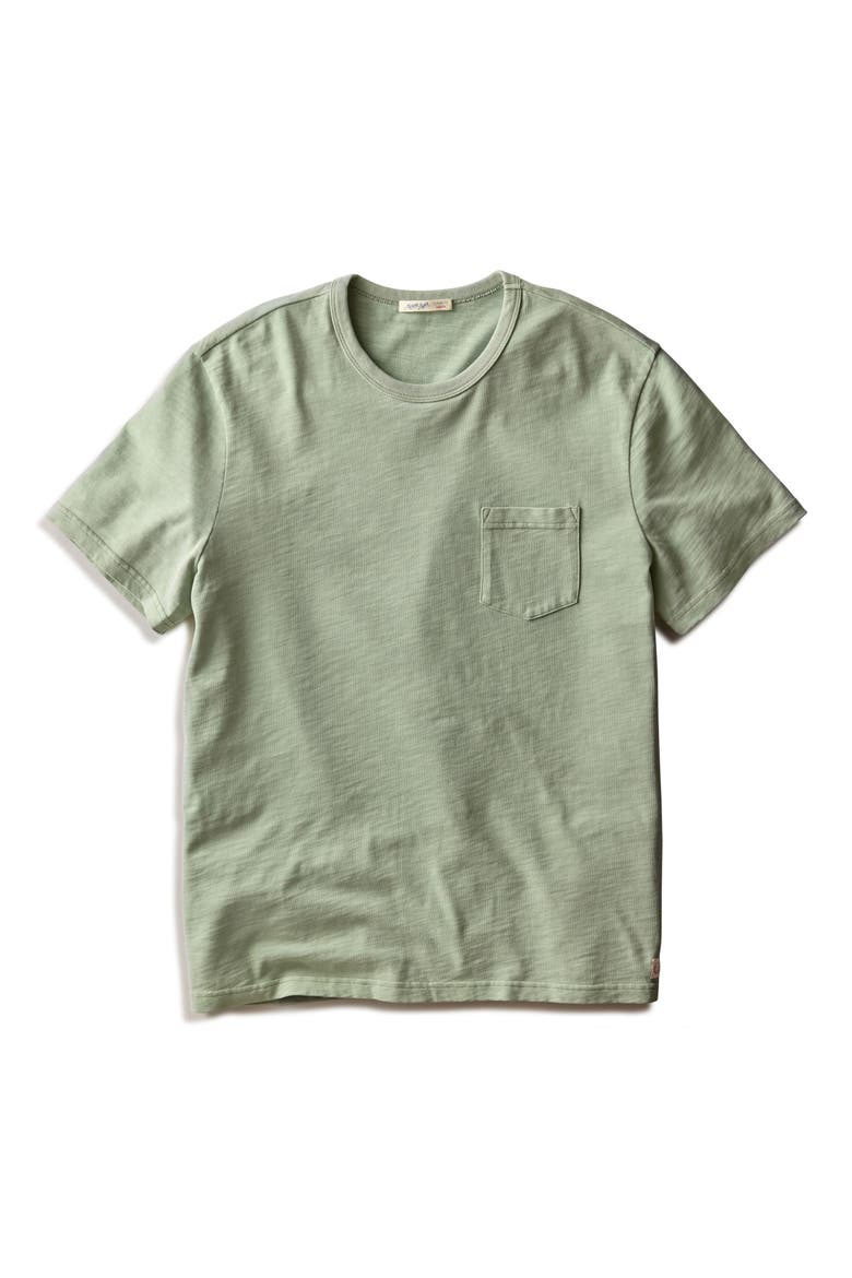 Luxe Slub Pocket T-Shirt, Alternate, color, ICEBERG GREEN