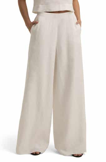Favorite Daughter Linen Wide Leg Pants