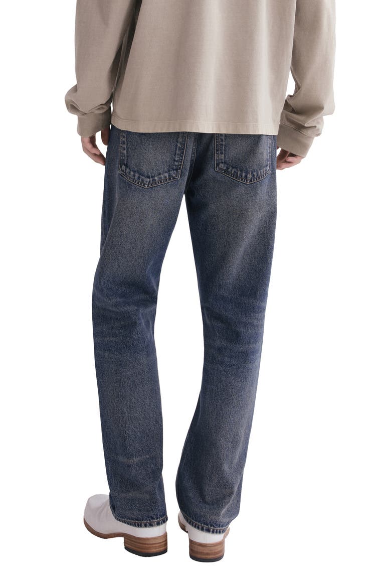 '90s Mid Rise Relaxed Straight Leg Jeans, Alternate, color, KISMET DARK TINTED INDIGO