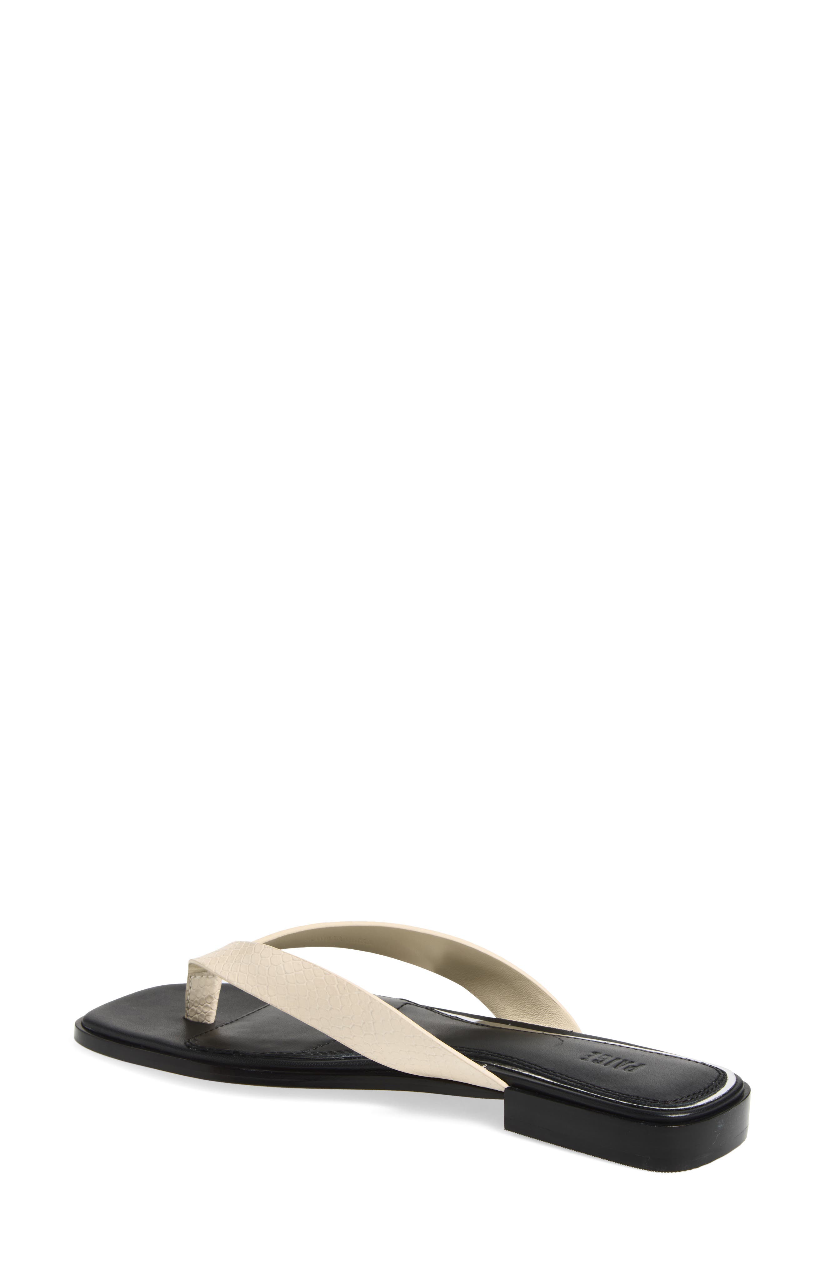 PAIGE Rae Flip Flop, Alternate, color, Cement
