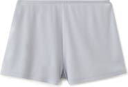 MANGO Textured Pajama Shorts