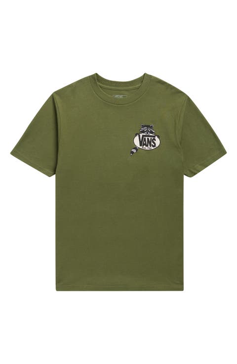 Kids' Dumpster Raccoon Graphic T-Shirt