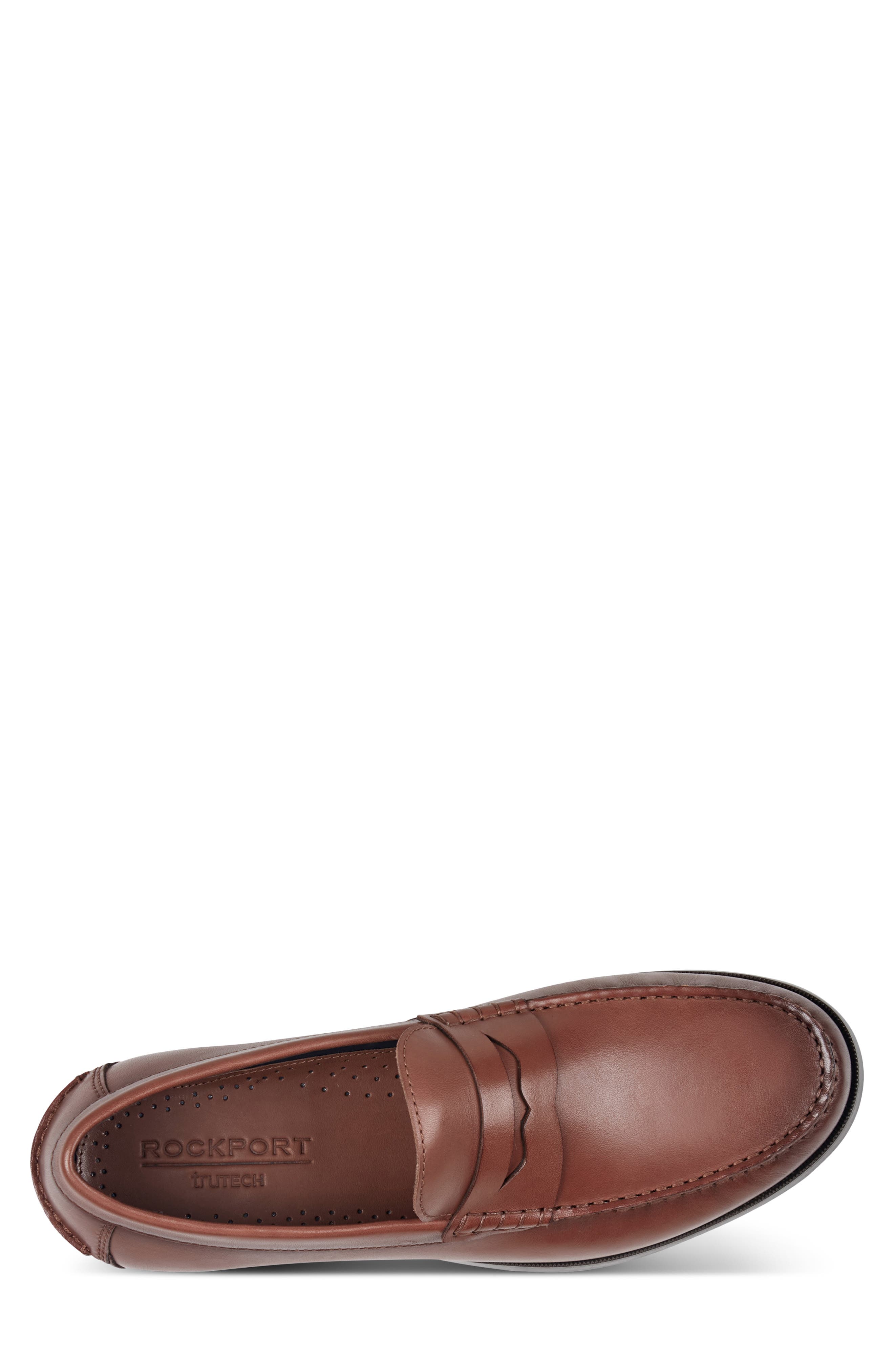 Willcox Penny Loafer, Alternate, color, DARK NATURAL