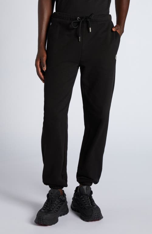 Moncler Snap Button Ankle Cuffs Trousers In Black