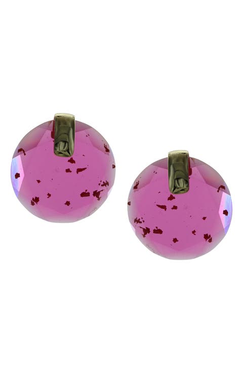 Didi Cut Ice Stud Earrings