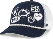 '47 Men's '47 Navy/White Penn State Nittany Lions Rally On Hitch Adjustable Hat