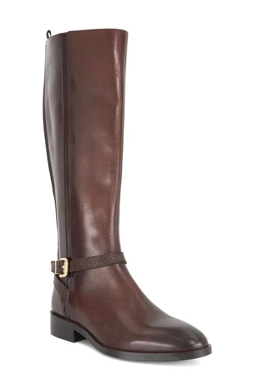 Dune London Tillies Knee High Boot In Brown
