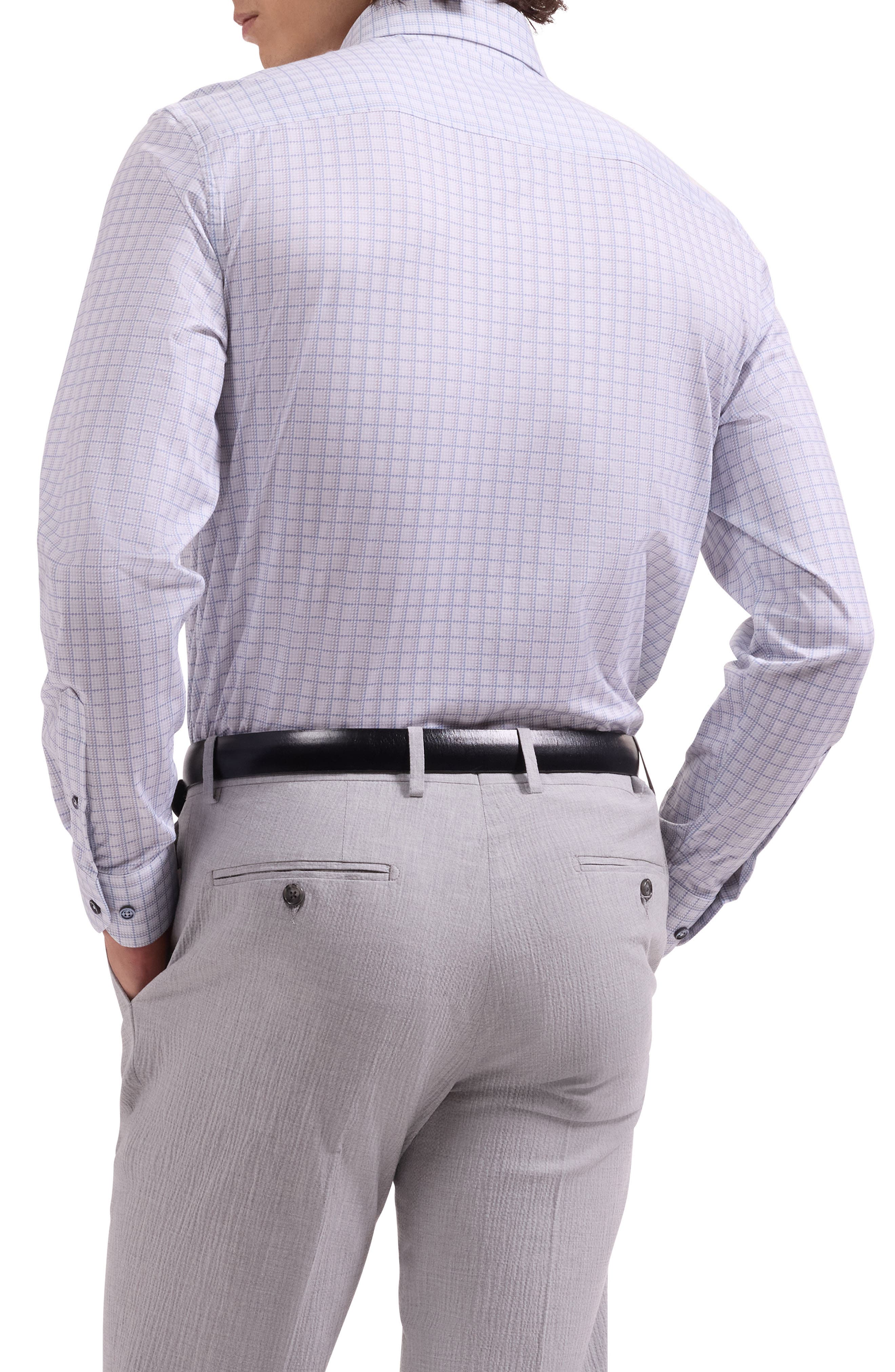 Brent OoohCotton Houndstooth Check Button-Down Shirt - image 2
