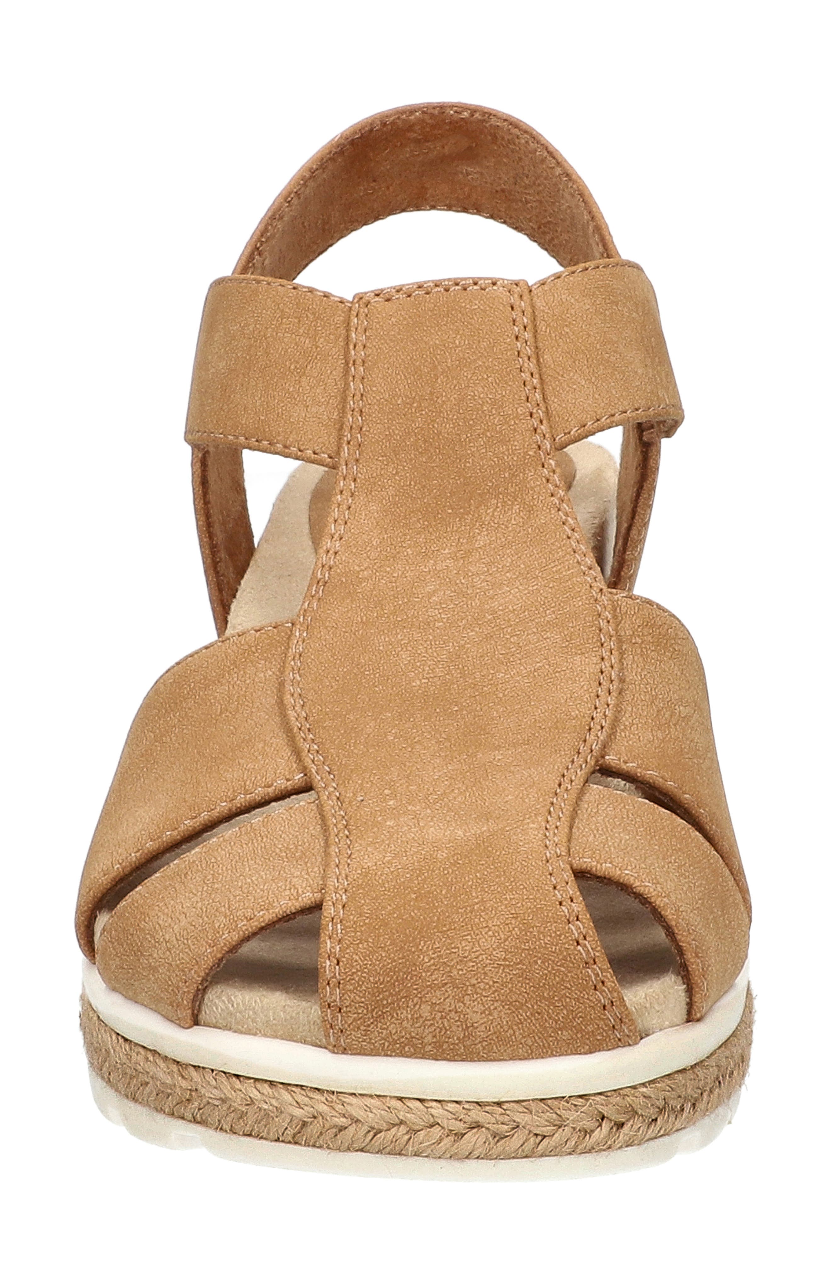 Freeport Espadrille Wedge Sandal, Alternate, color, TAN