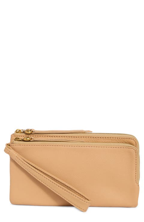 Dayton Leather Wristlet