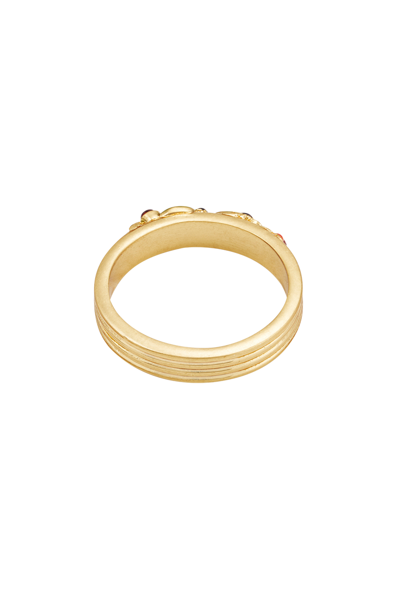 Orla Hedgerow Ring, Alternate, color, Gold