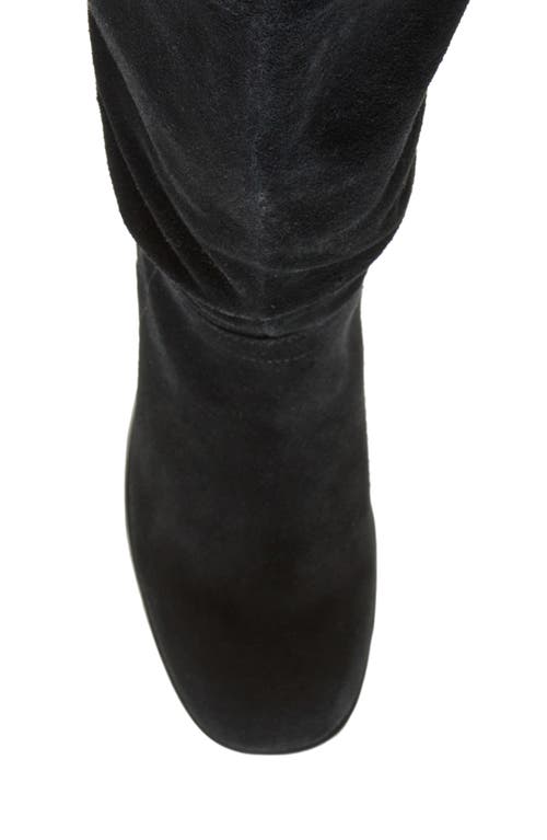 Blondo Tatiana Waterproof Knee High Boot In Black Suede