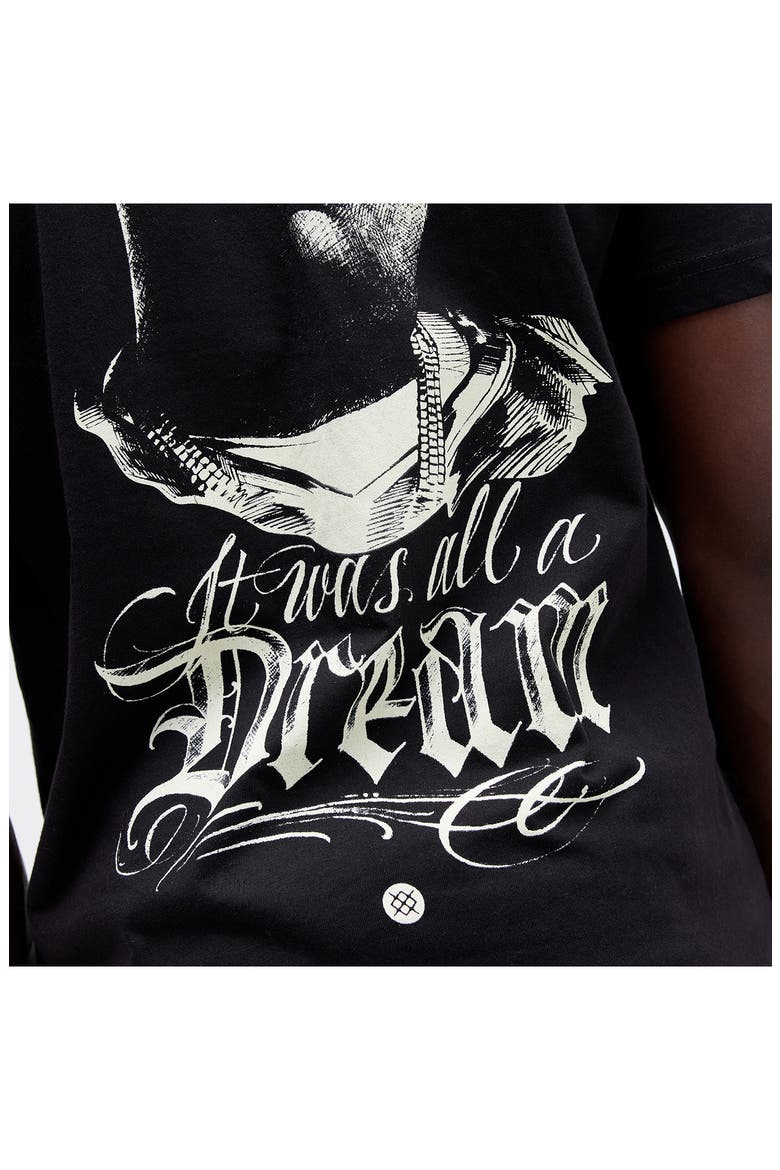 It Was All Cotton Graphic T-Shirt, Main, color, BLACK