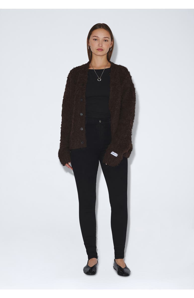 Dr Denim Moxy High Skinny Jeans, Alternate, color, Black