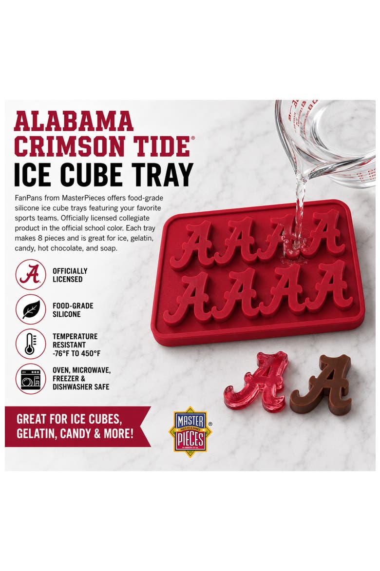 Alabama Crimson Tide Ice Cube Tray, Alternate, color, Multicolor