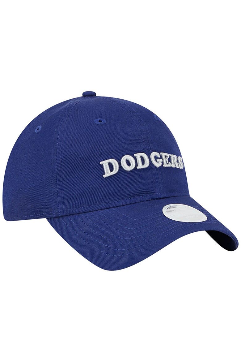 Women's New Era Royal Los Angeles Dodgers Shoutout 9TWENTY Adjustable Hat, Alternate, color, Royal