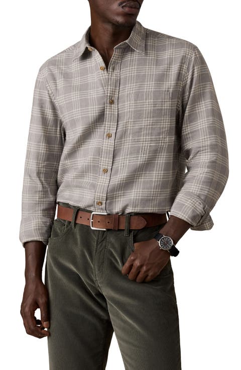 Timberline Brushed Twill Button Front Shirt
