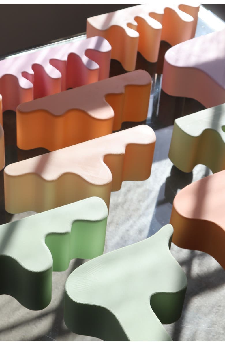 Sofiest Designs Trippy Drippy Shelf, Alternate, color, Tea Green