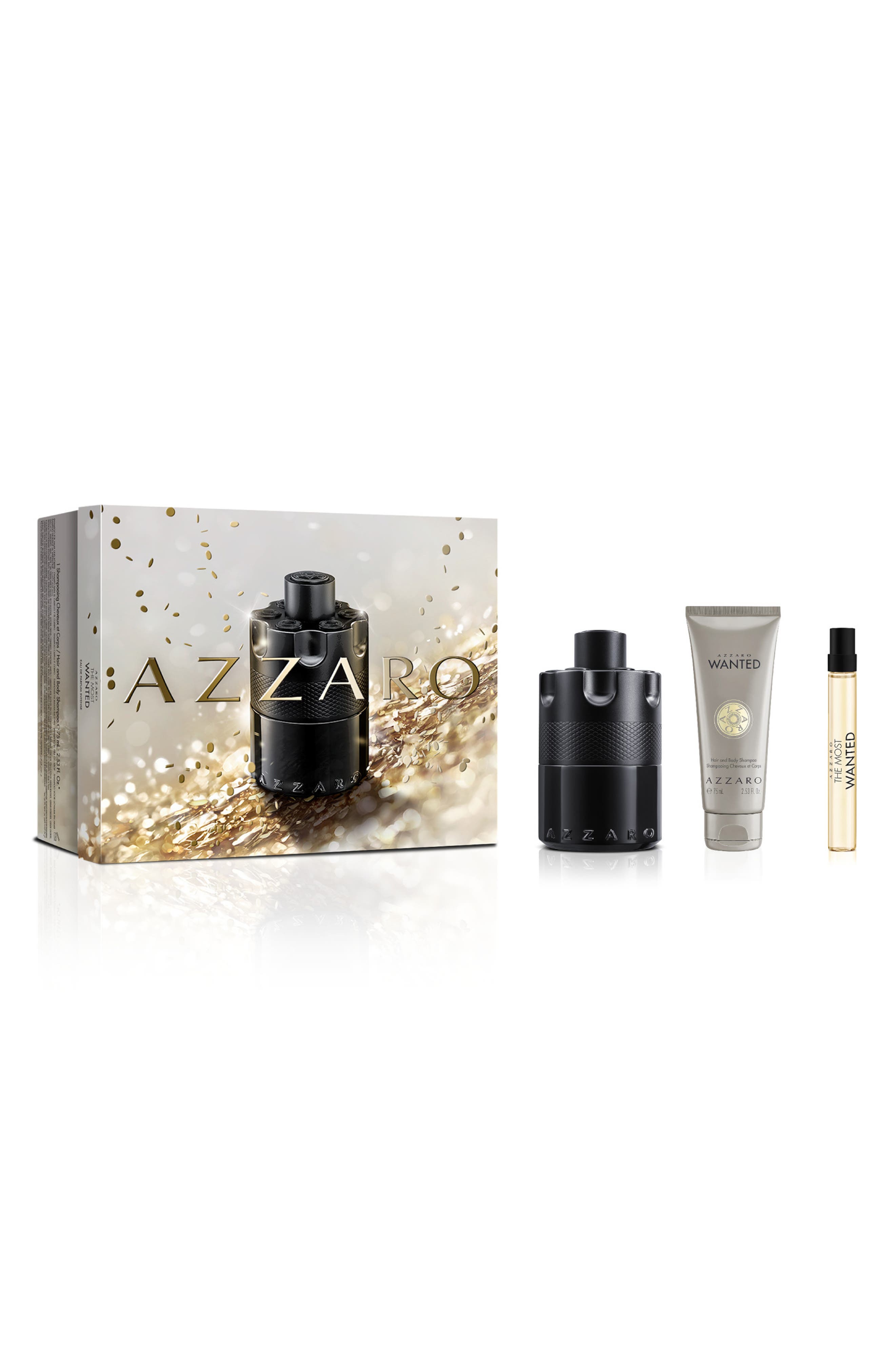 AZZARO The Most Wanted Eau de Parfum Intense Gift Set $195 Value